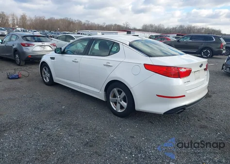 2015 Kia Optima Lx из США, поврежденный, VIN KNAGM4A72F5586909
